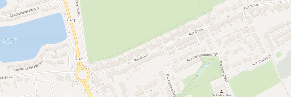 Plan du 68 Rue du Lac à Ghyvelde