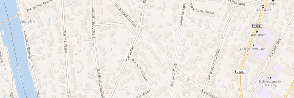 Plan du 51 Rue du Mal Foch à Bry-sur-Marne