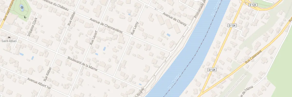 Plan du 24B Av de Chennevières à Saint-Maur-des-Fossés