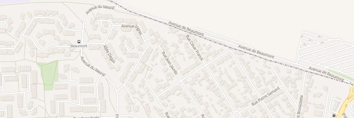 Plan du 60 Rue Jean Jaures à Fosses