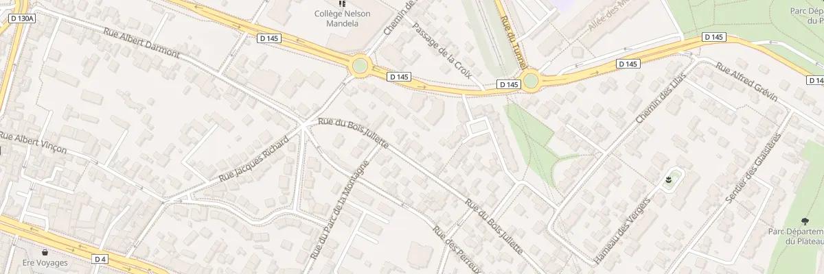 Plan du 11 Rue du Bois Juliette à Champigny-sur-Marne
