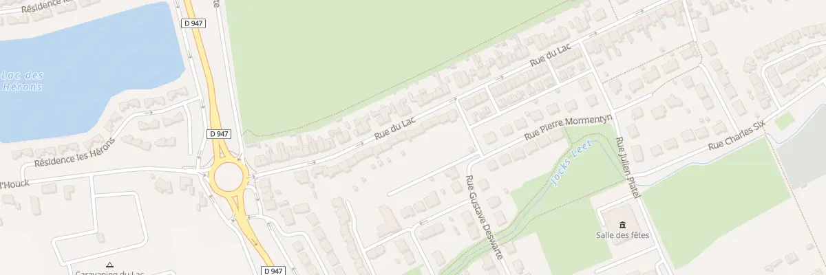 Plan du 97 Rue du Lac à Ghyvelde