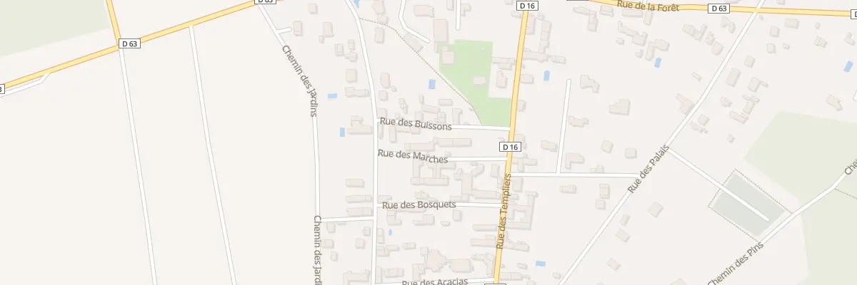 Plan du 4 Rue des Marches au Vaudoué