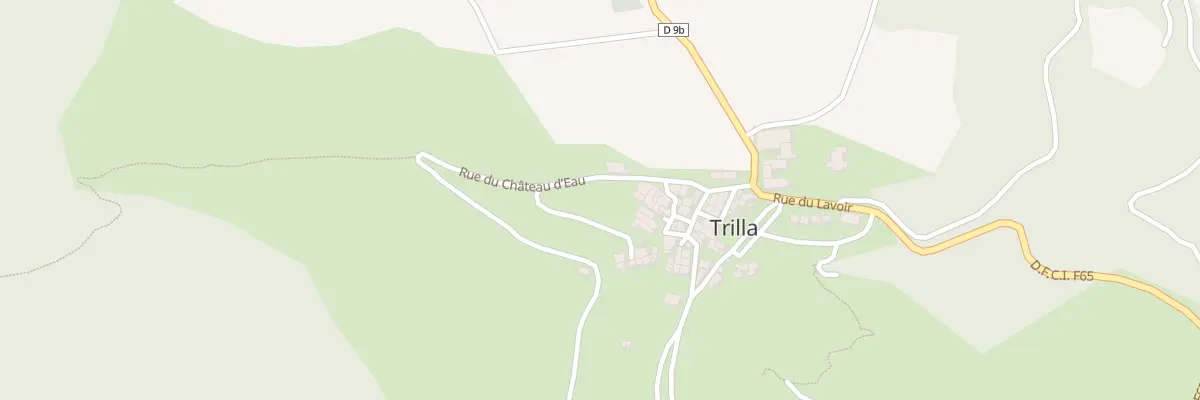 Plan du 2B Rue du Château d’Eau à Trilla