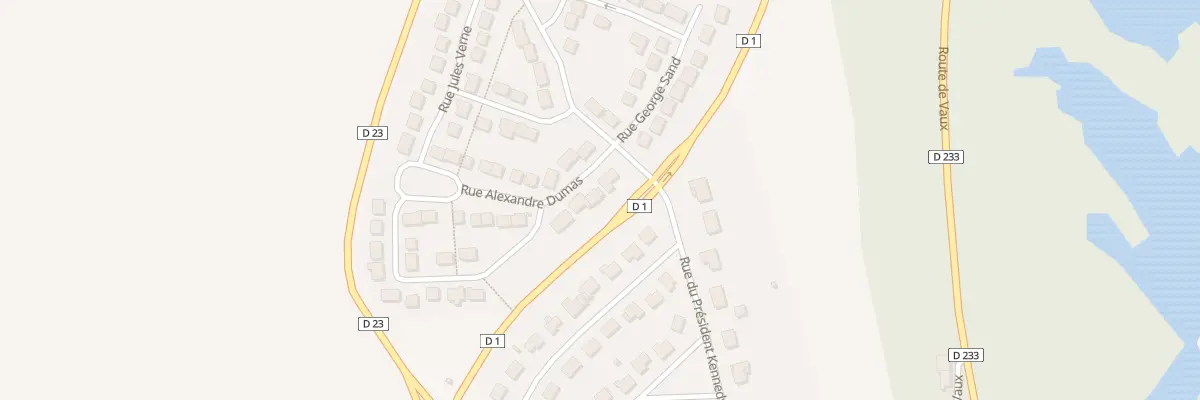 Plan du 6 Rue Alexandre Dumas à Corbie