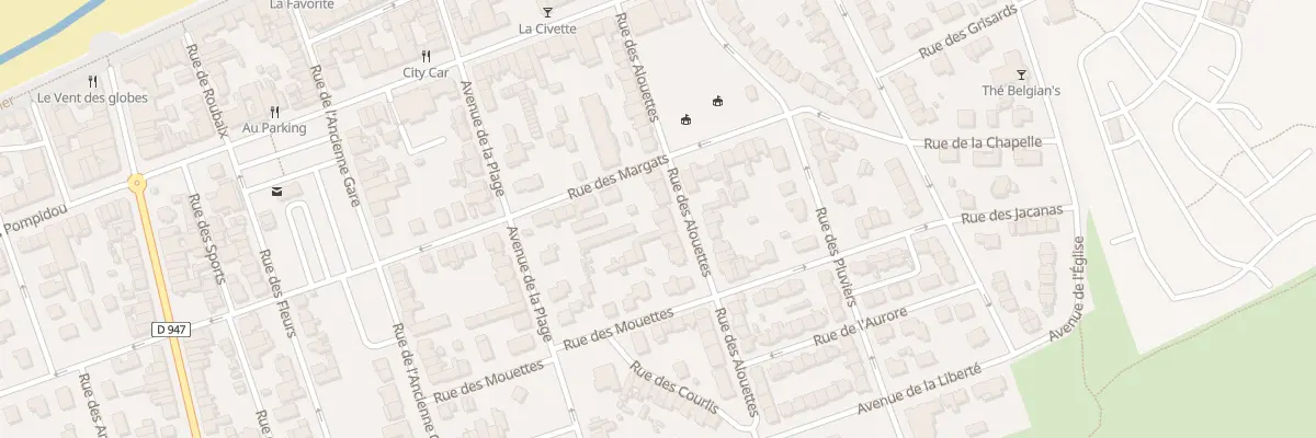 Plan du 165 Rue des Alouettes à Bray-Dunes