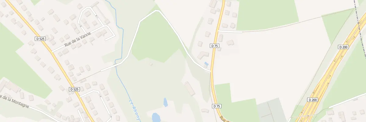 Plan du 1 Rue de Cinqueux à Rieux