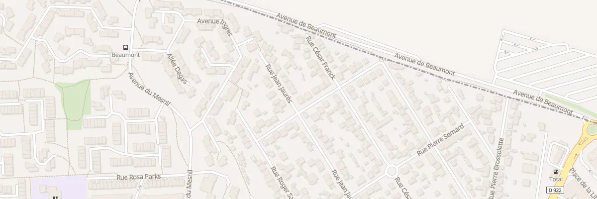 Plan du 16B Rue Gabriel Peri à Fosses