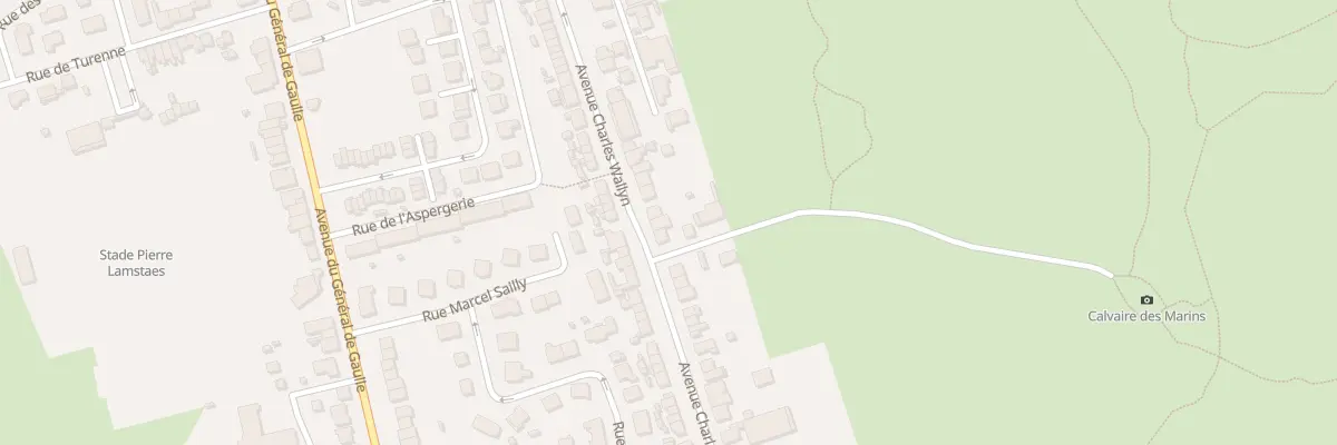 Plan du 232 Av Charles Wallyn à Bray-Dunes