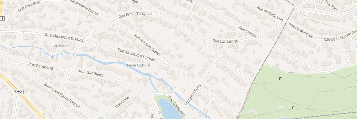 Plan du 30 Rue Antoine Baron à Sucy-en-Brie