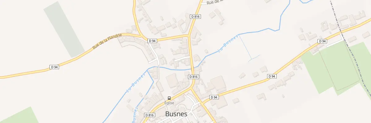 Plan du 75 Rue de Saint-venant à Busnes