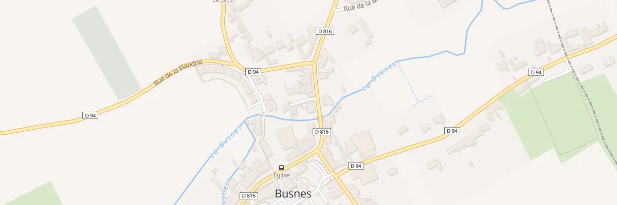 Plan du 77 Rue de Saint-venant à Busnes