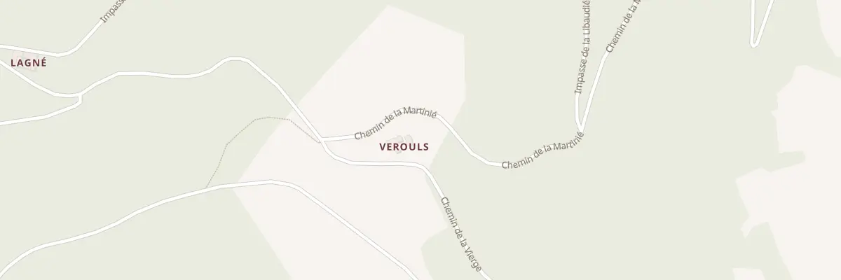 Plan du 5060 Verouls à La Bastide-Solages