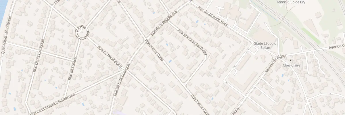 Plan du 51 Rue Pierre Curie à Bry-sur-Marne