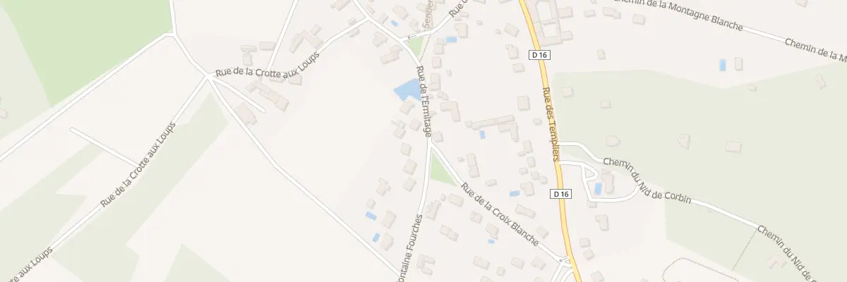 Plan du 2 Rue de la Fontaine Fourches au Vaudoué