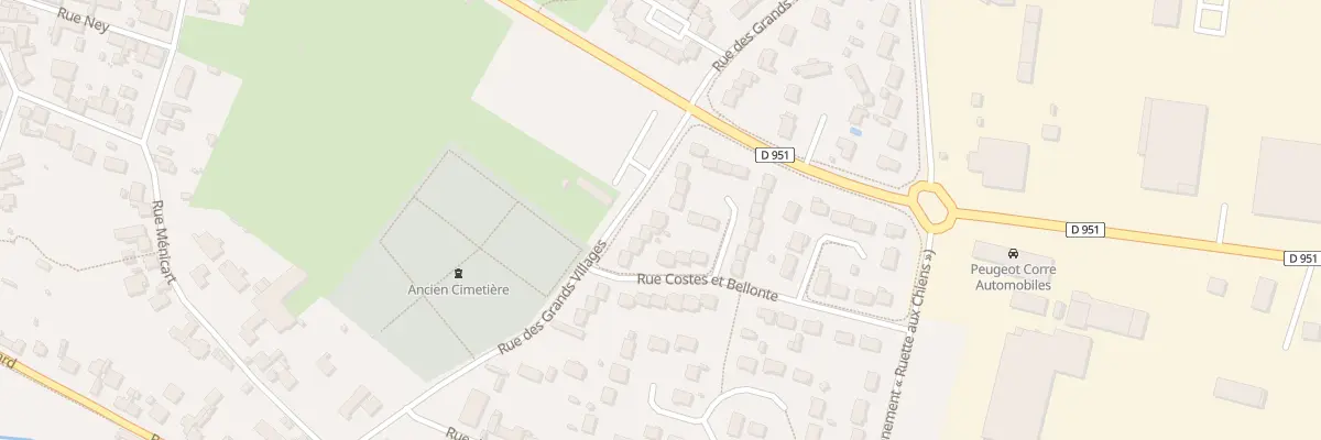 Plan du 340 Rue des Grands Villages à Saint-Amand-Montrond
