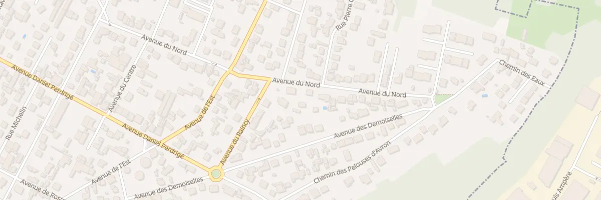 Plan du 40 Av du Nord à Neuilly-Plaisance