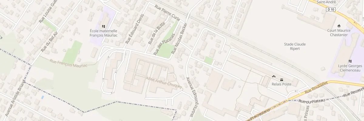 Plan du 24 Av Edmond Hurtret à Villemomble