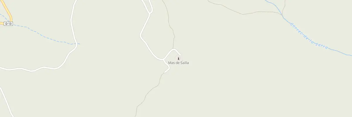 Plan du 1 Sahilla à Finestret