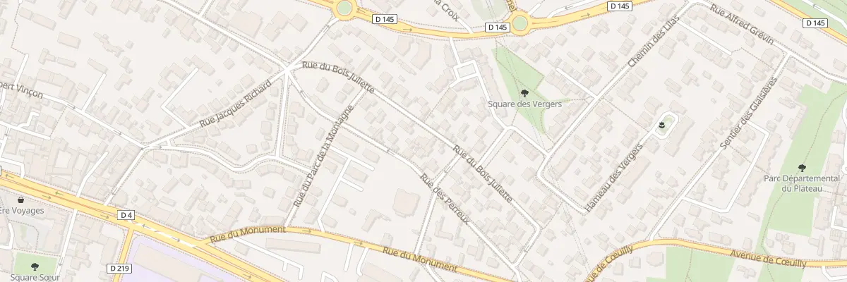 Plan du 14 Rue du Bois Juliette à Champigny-sur-Marne