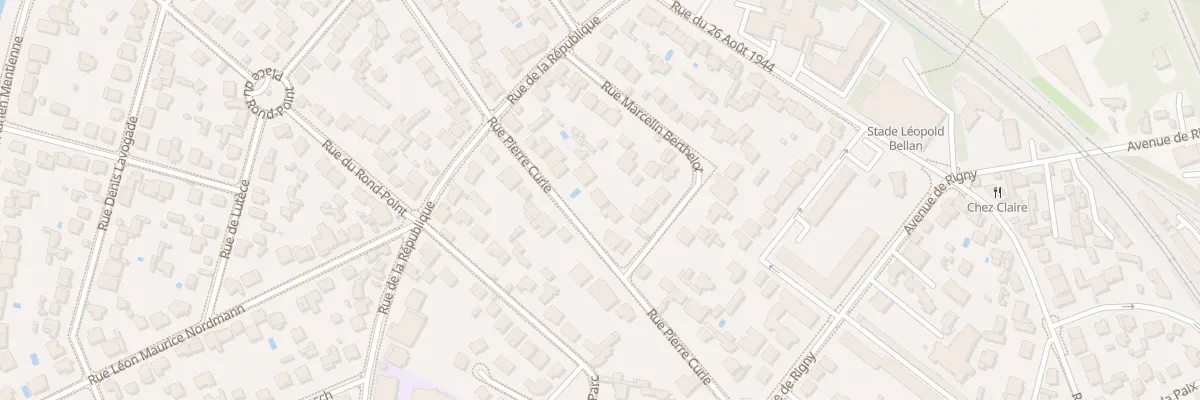 Plan du 55 Rue Pierre Curie à Bry-sur-Marne