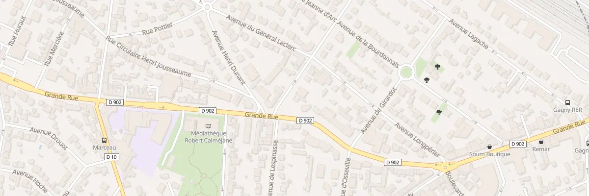 Plan du 4 Rue de la Montagne Savart à Villemomble