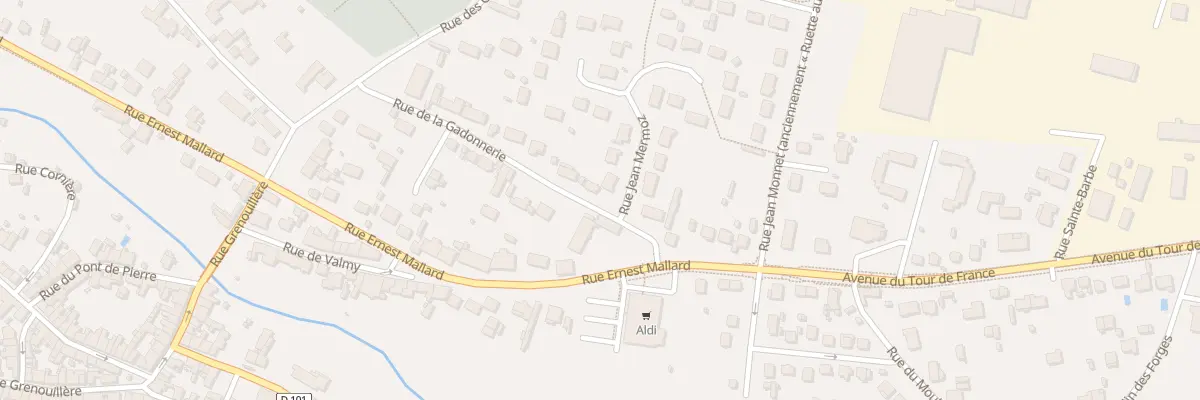 Plan du 15 Rue de la Gadonnerie à Saint-Amand-Montrond