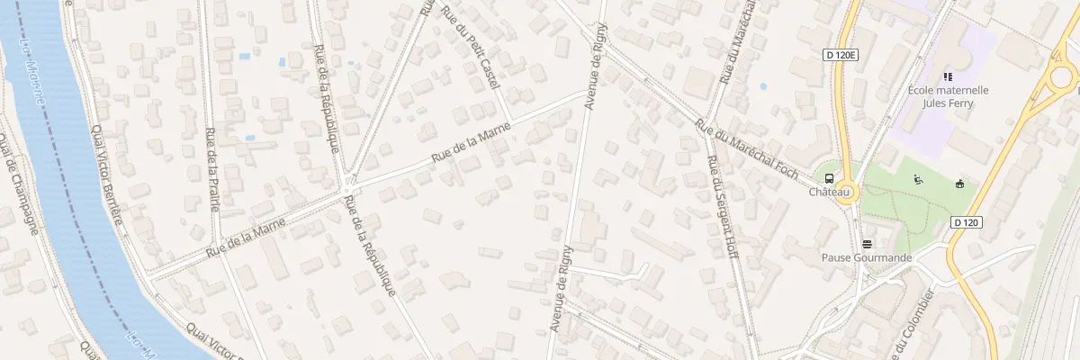 Plan du 33 Av de Rigny à Bry-sur-Marne
