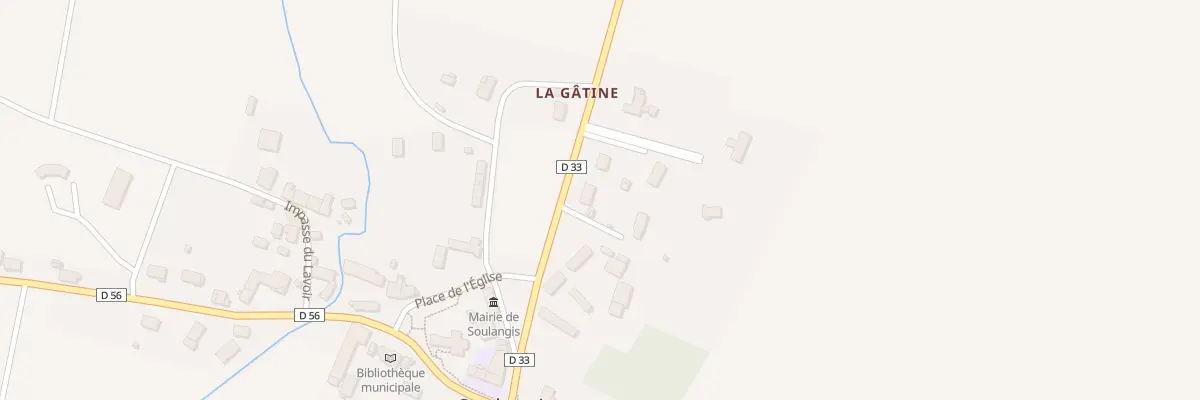 Plan du 12 Rte de Parassy à Soulangis