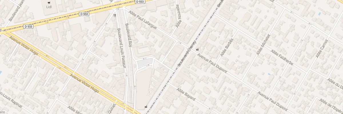 Plan du 21 Av de Chanzy aux Pavillons-sous-Bois