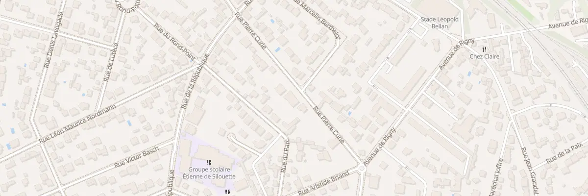 Plan du 58 Rue Pierre Curie à Bry-sur-Marne