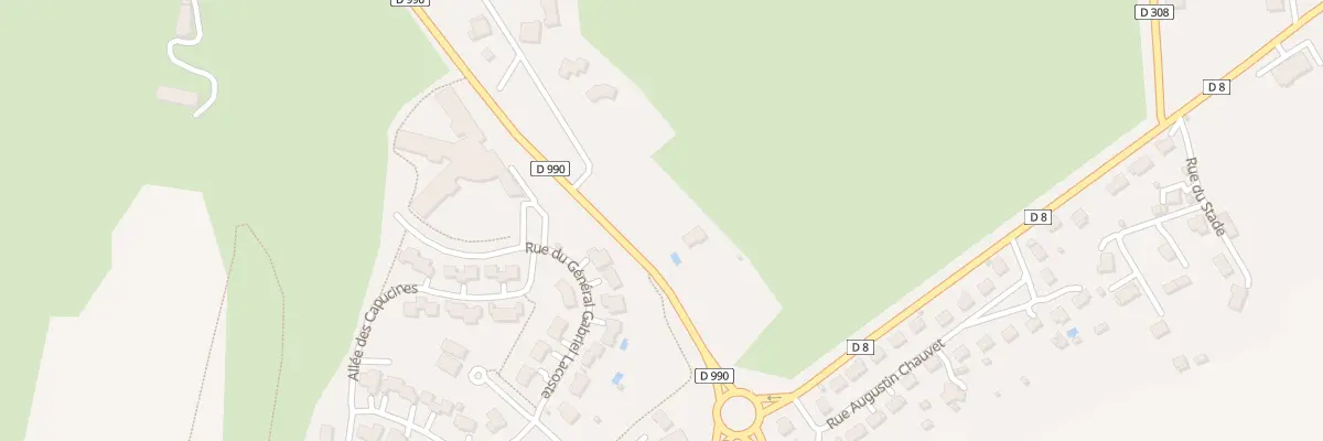Plan du 6B Rte d’Aurillac à Vézac