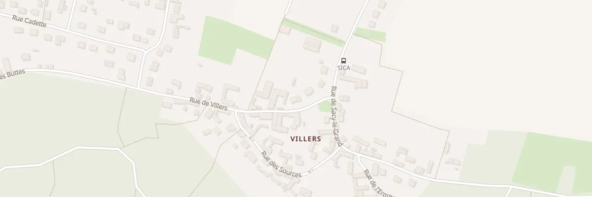 Plan du 19 Rue de Villers à Catenoy