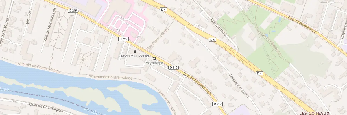 Plan du 57B Rue de Musselburgh à Champigny-sur-Marne