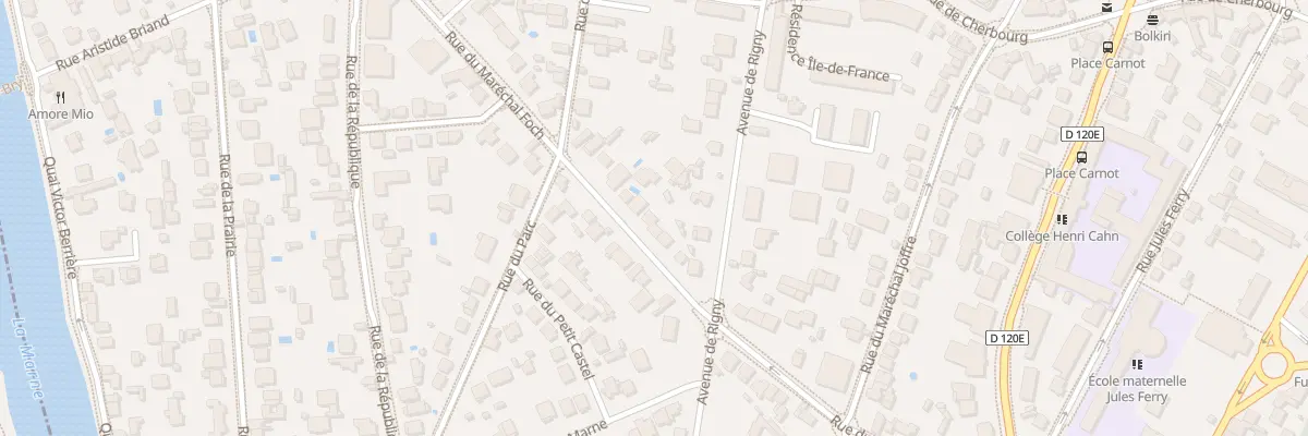 Plan du 28B Rue du Mal Foch à Bry-sur-Marne