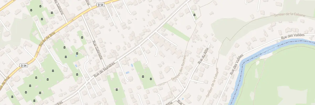 Plan du 62 Rue de Mandres à Brunoy