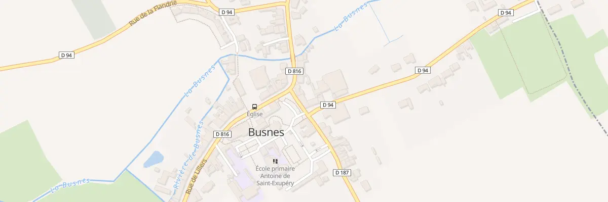 Plan du 23 Rue du 8 Mai à Busnes