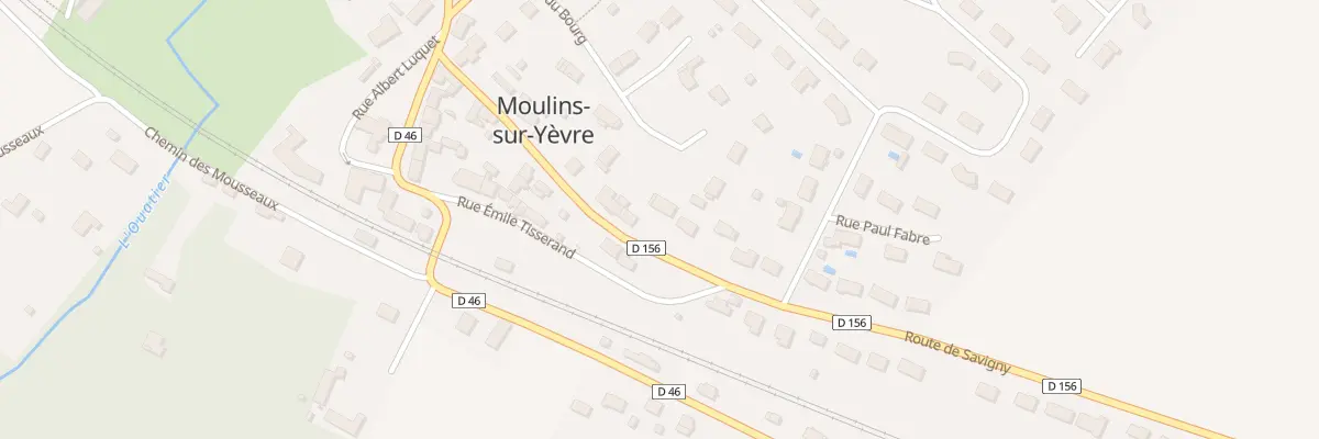 Plan du 15 Rte de Savigny à Moulins-sur-Yèvre