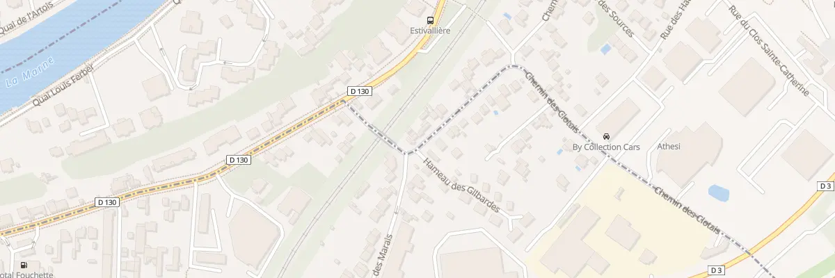 Plan du 3 Rue des Gilbardes à Bry-sur-Marne
