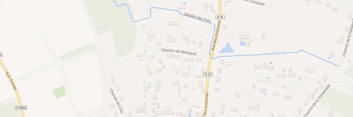 Plan du 9 Che de Malaquis au Vaudoué