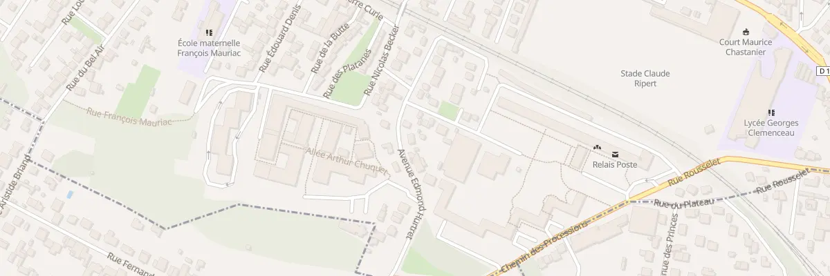 Plan du 29 Av Edmond Hurtret à Villemomble