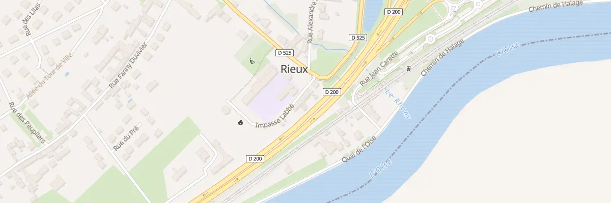 Plan du 5 Imp Labbé à Rieux