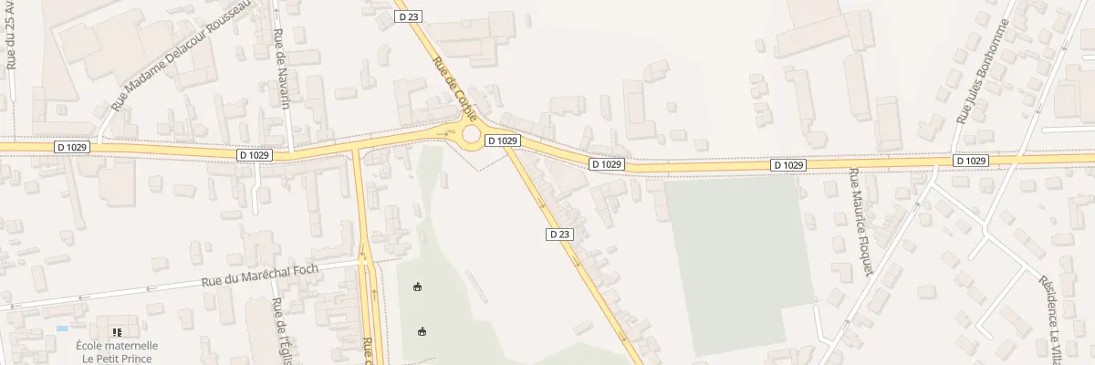 Plan du 11 Rue Maurice Seigneurgens à Villers-Bretonneux