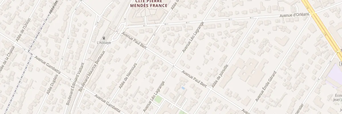 Plan du 96 Av Paul Bert à Livry-Gargan