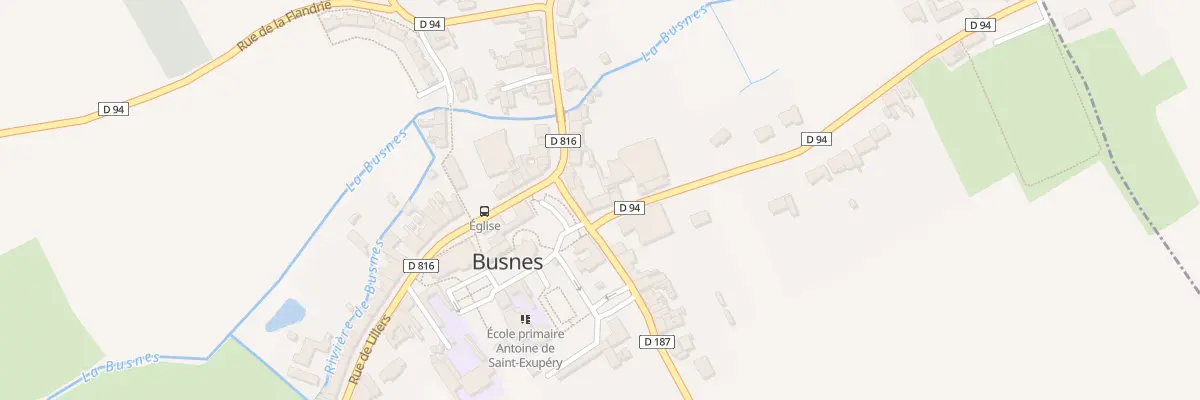 Plan du 9 Rue Delalleau à Busnes