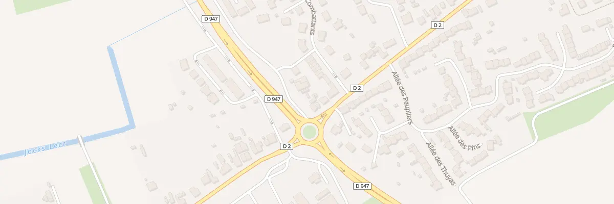 Plan du 58 Rue des Ecoles à Ghyvelde