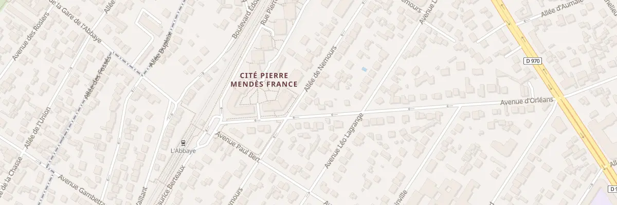 Plan du 66 All de Nemours à Livry-Gargan
