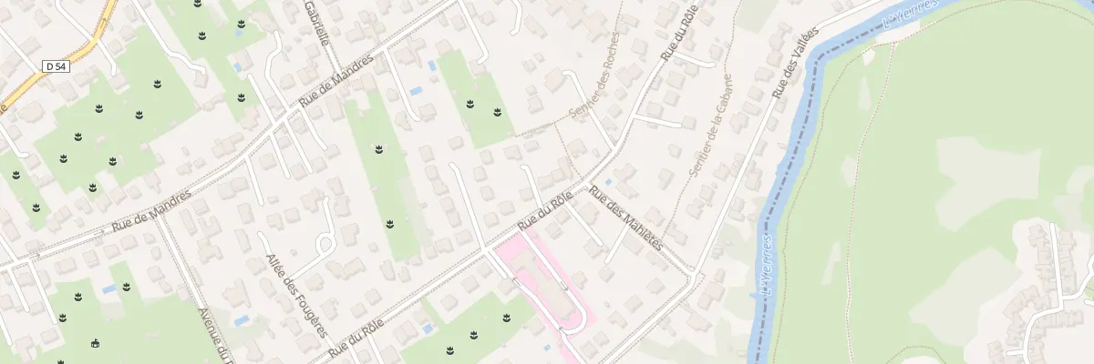 Plan du 87 Rue du Rôle à Brunoy