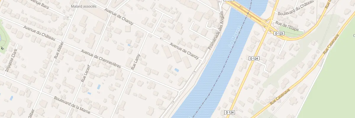 Plan du 28 Av de Chanzy à Saint-Maur-des-Fossés