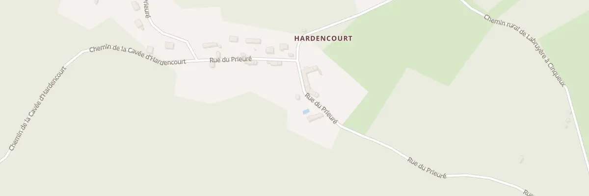 Plan du 32 Rue du Prieuré à Rosoy